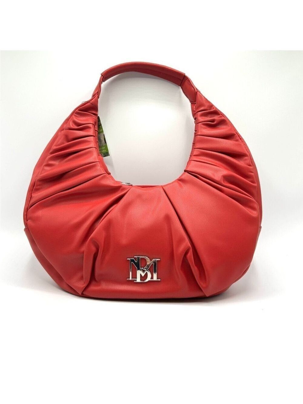 Badgley Mischka Large Pleated Shoulder Bag NWT